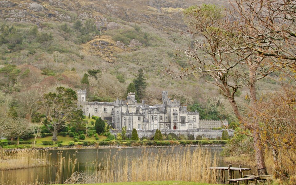 Kylemore monastery fall