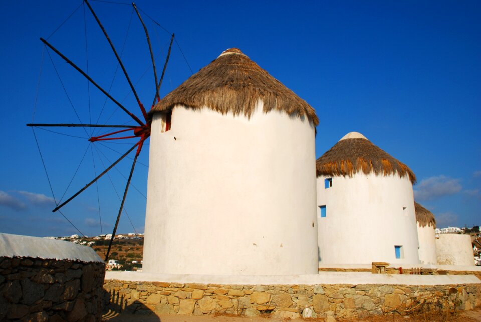 Mediterranean cyclades travel