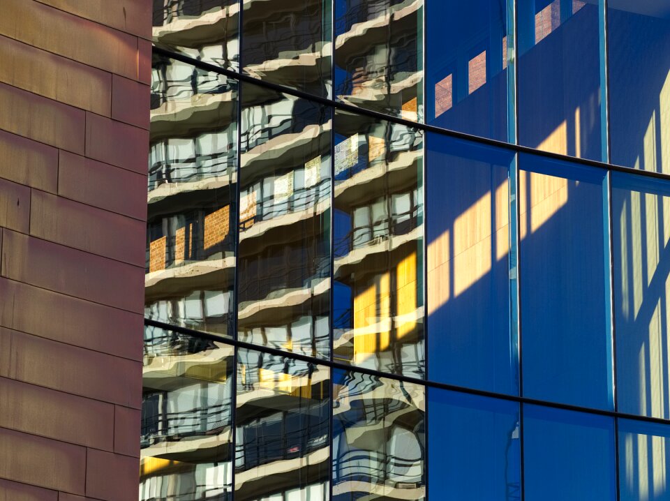 Glass architecture modern