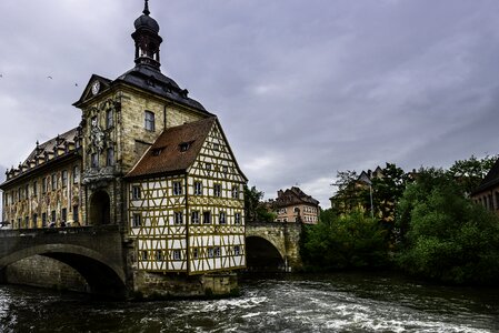 Bamberg old town hall building photo