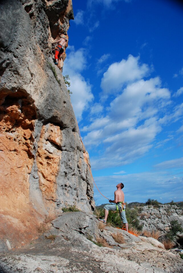 Sport mountaineering but