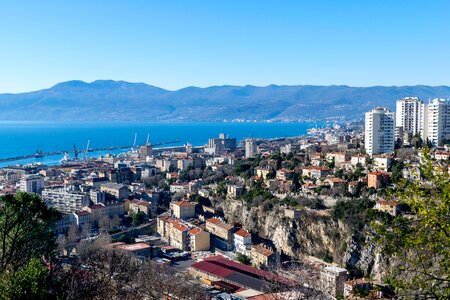 Sea kvarner fiume photo