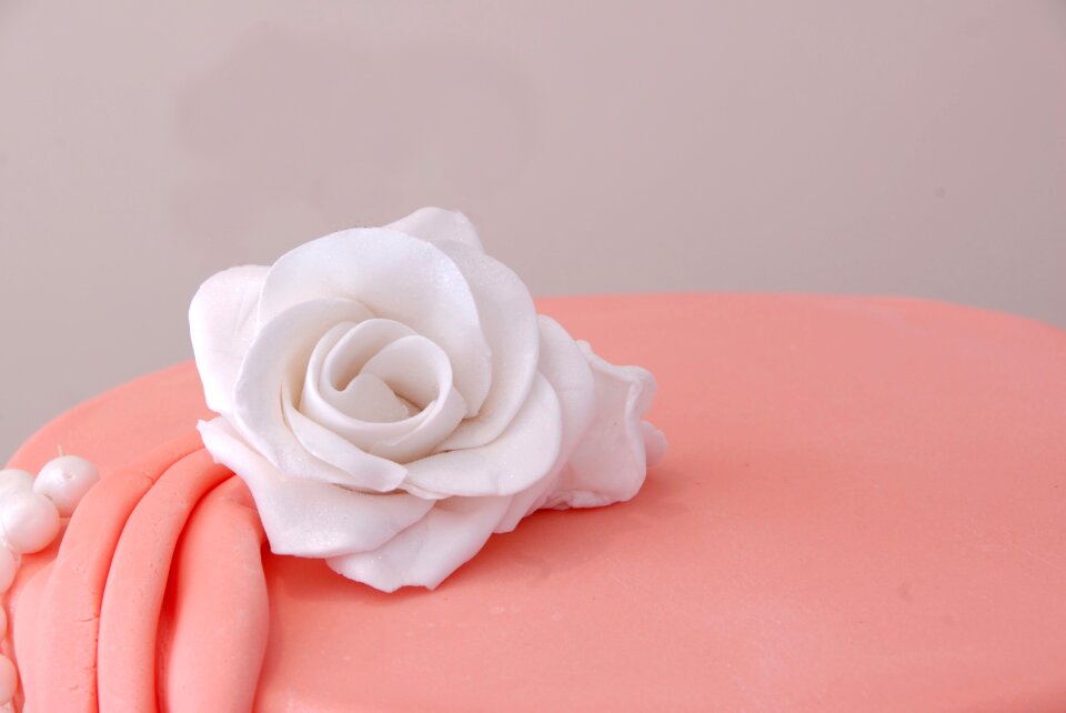White decoration icing