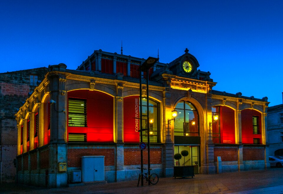 Architecture night nocturne