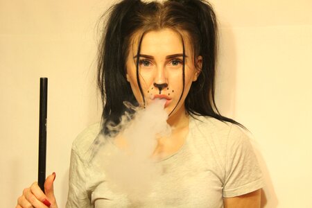 Model beautiful magic