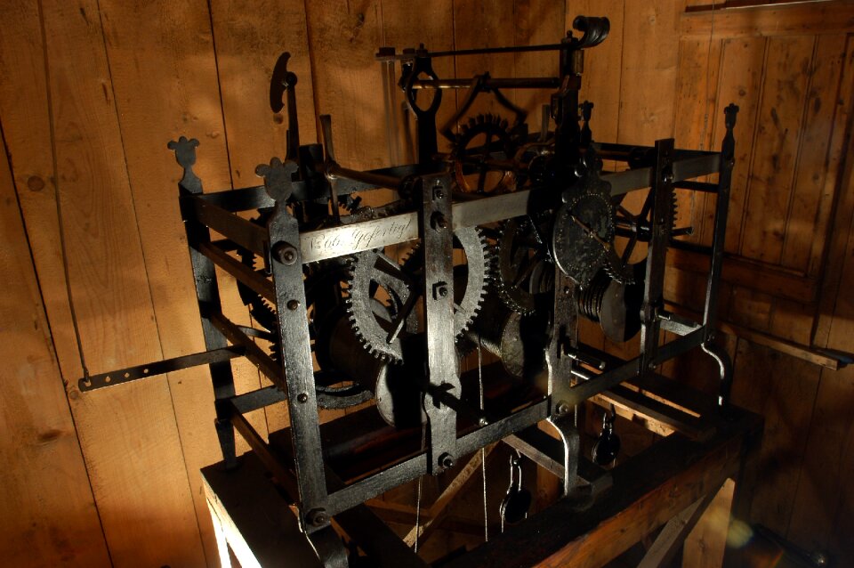 Time clock church clock