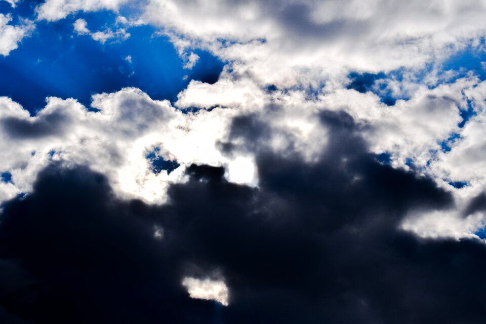 Light sky dramatic