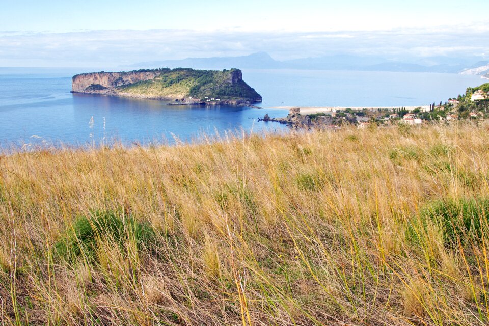 Italy landscape sea