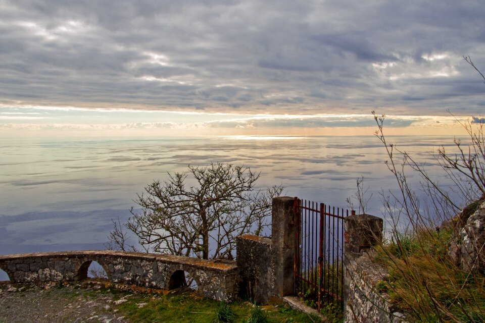 Sunset basilicata italy