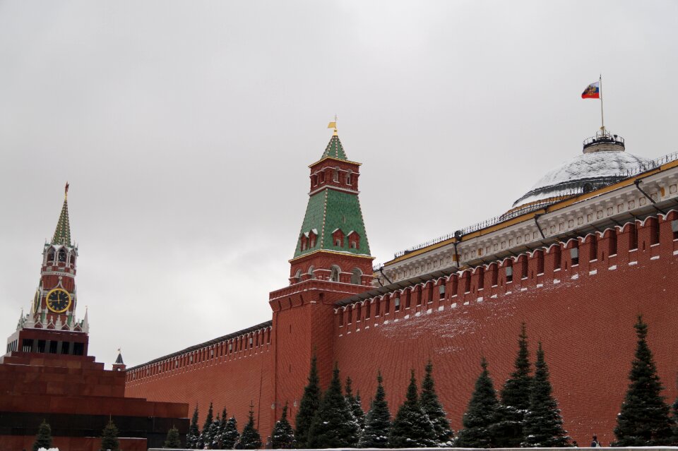 Wall russia red square