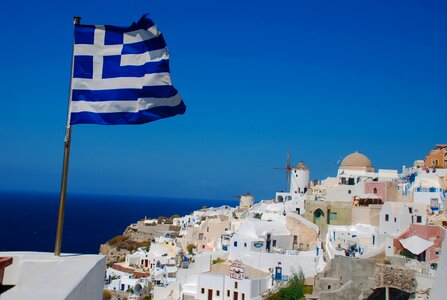 Greek island travel photo