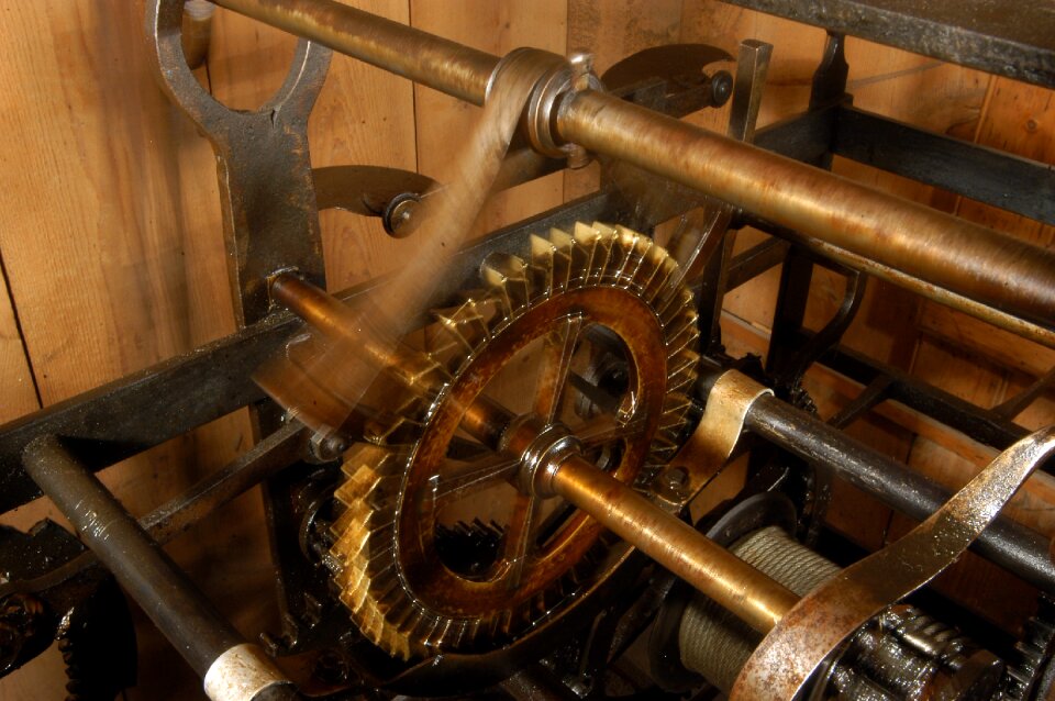 Time clock church clock