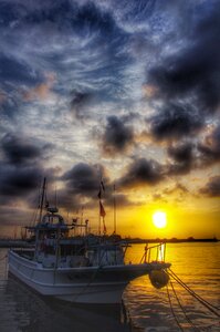 Landscape port morning
