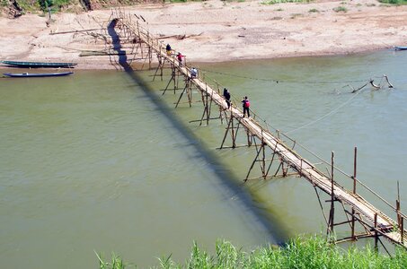 Bridge bamboo fragile