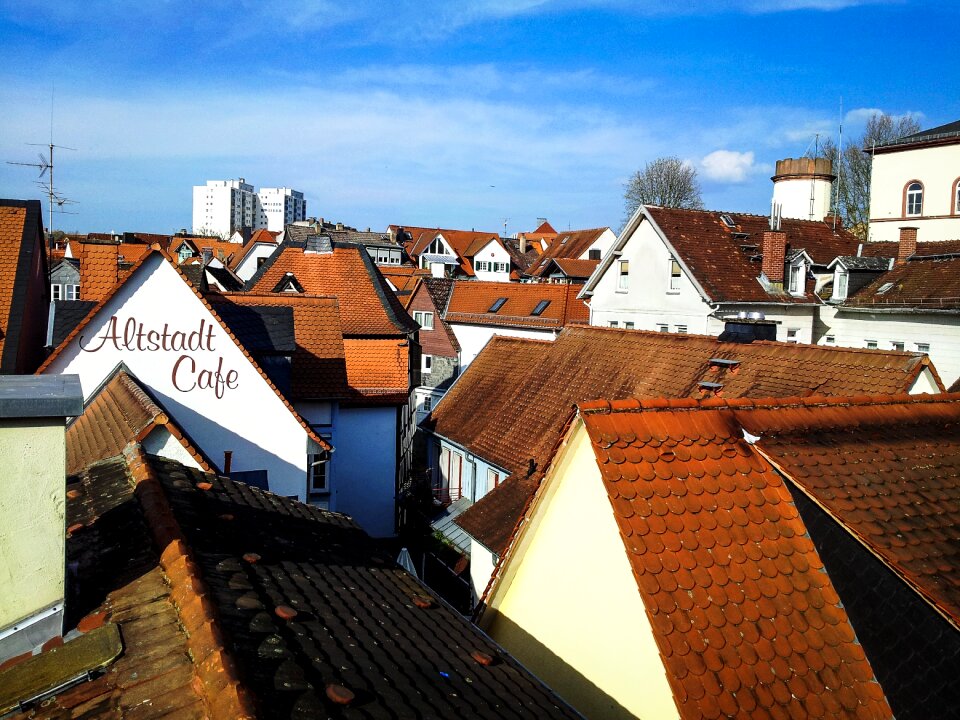 City houses architecture