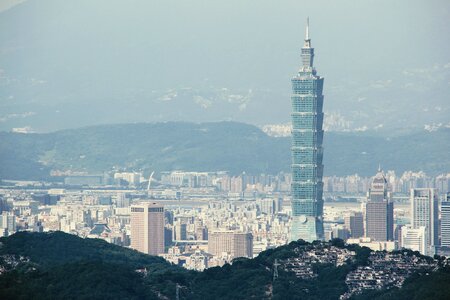 Taipei 101 view city photo