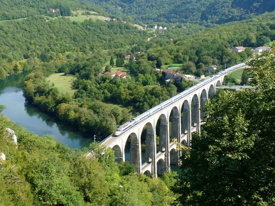 River train bridge