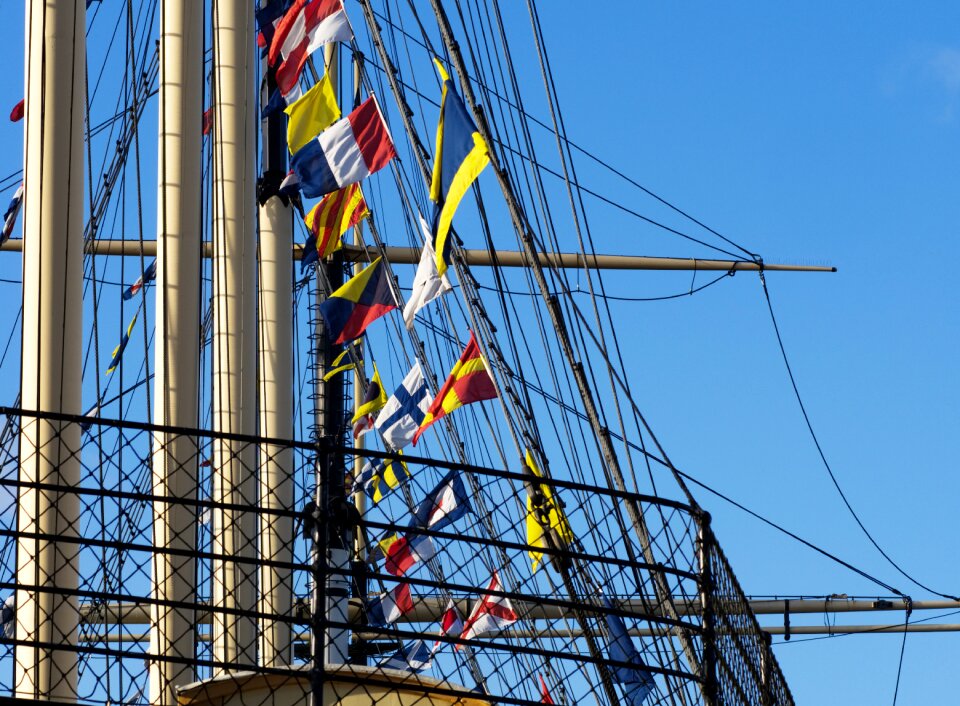 Ss great britain mast flag