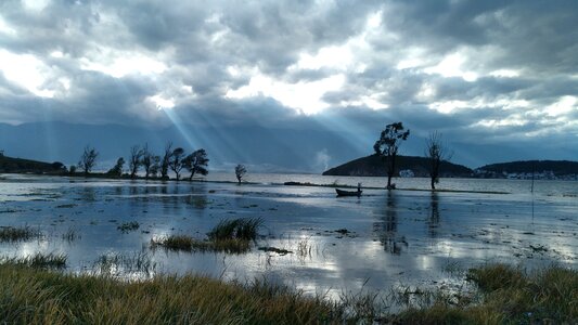 Erhai lake lijiang tourism photo