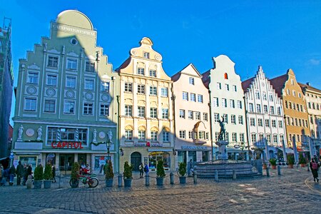 Swabia historic center moritzplatz photo