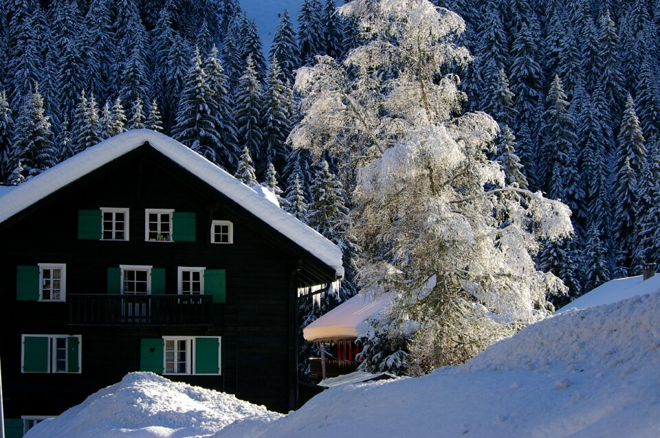 Alps mountain winter