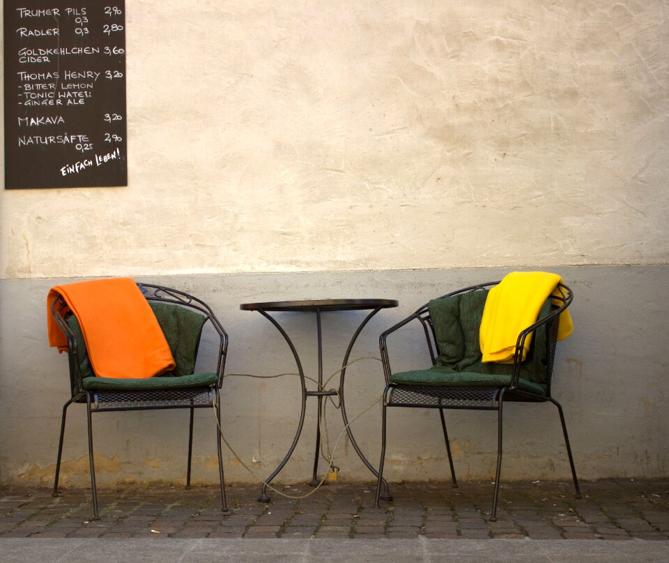 Rest seat furniture pieces