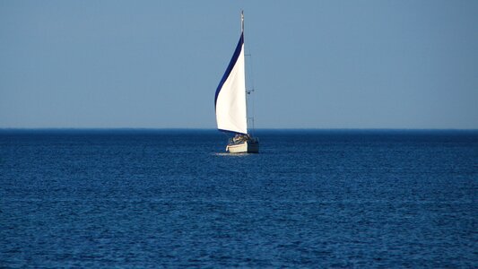 Water ship sail photo