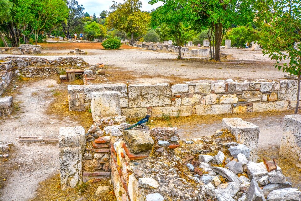Ruins ancient city