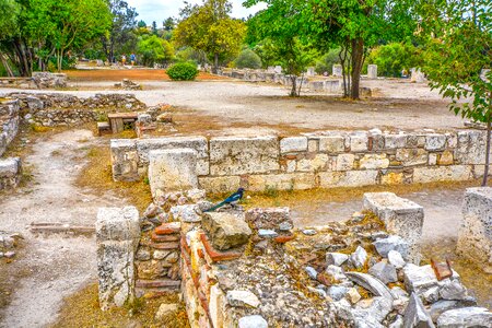 Ruins ancient city