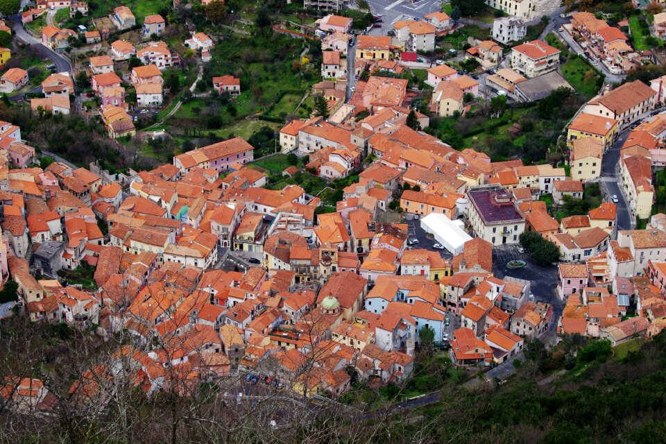 Village historical centre borgo