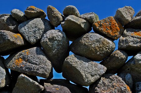Natural stone wall stones ireland photo