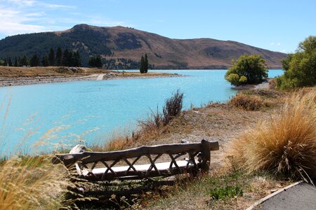 Lake tekapo idyll rest photo