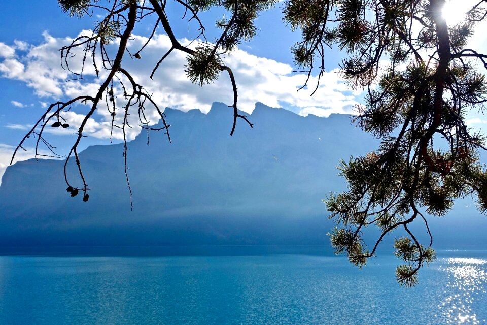 Landscape panorama peaceful