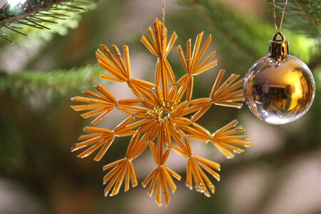 Decoration star christmas ornaments