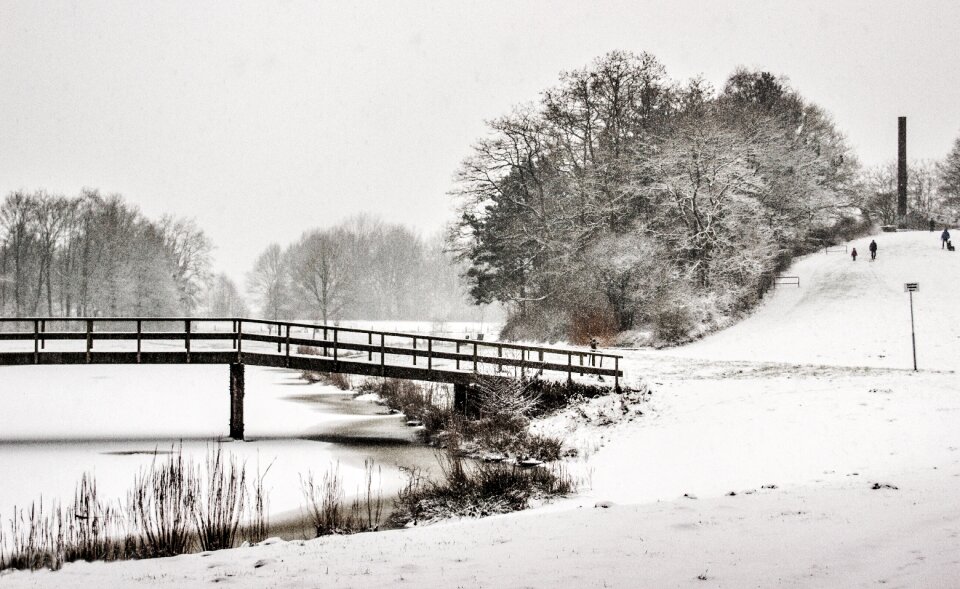 Snow nature landscape
