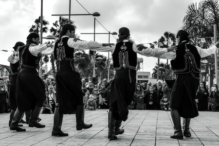 Traditional folkloric dance photo