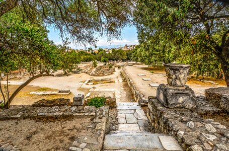Ruins ancient city