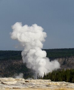 Landscape thermal steam
