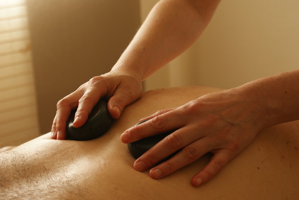 Relaxation wellness hands