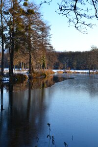 Vörstetten mirroring landscape photo