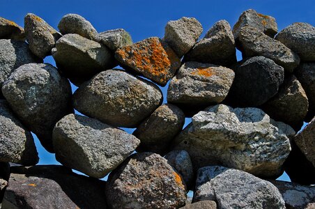 Natural stone wall stones ireland photo