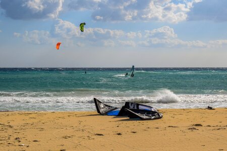 Extreme sea wind photo