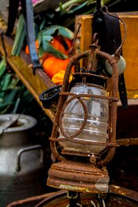Halloween autumn lamp