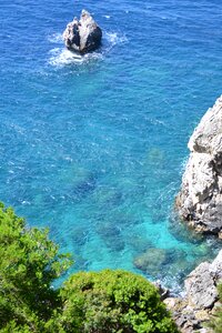 Corfu greece ocean photo