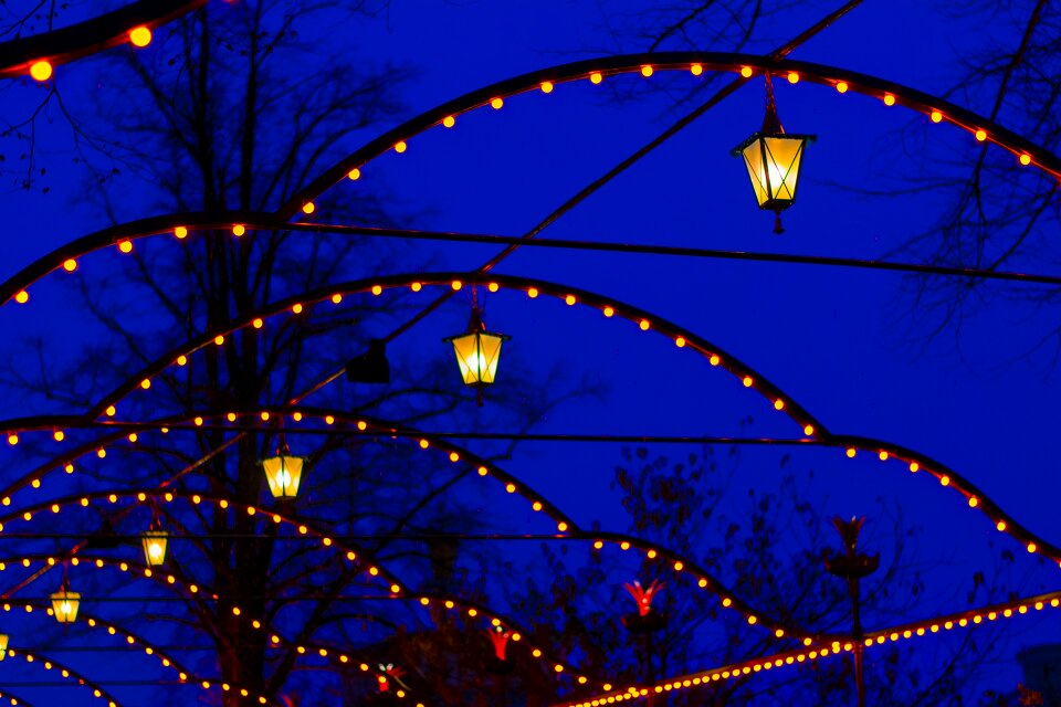 Halloween autumn lamps