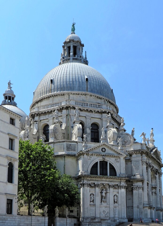 Santa maria of the salute dome belfry