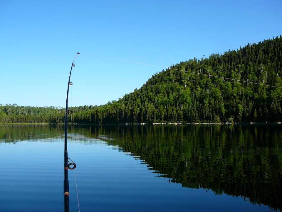 Fishermen relaxation serene