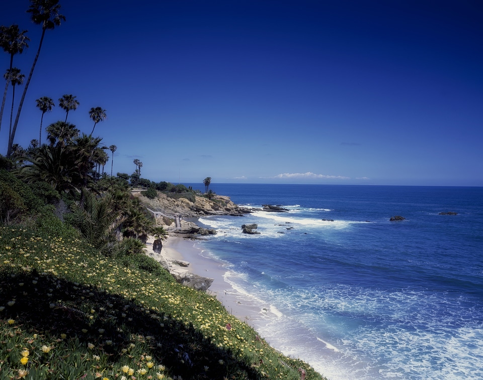 Ocean water pacific