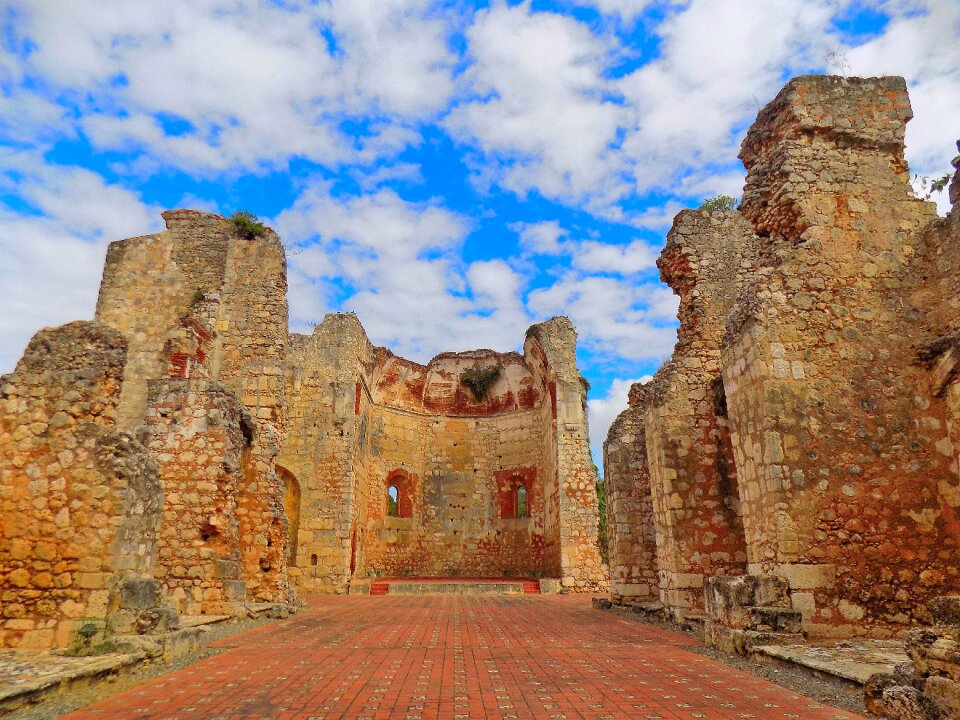 Ruins monastery franciscan