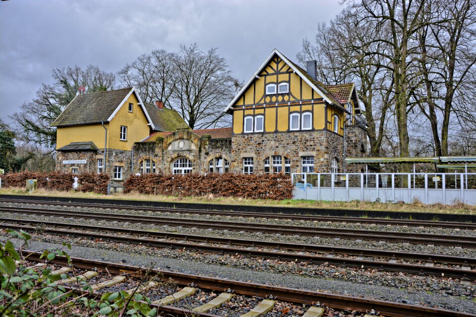 Railway station osnabrück train